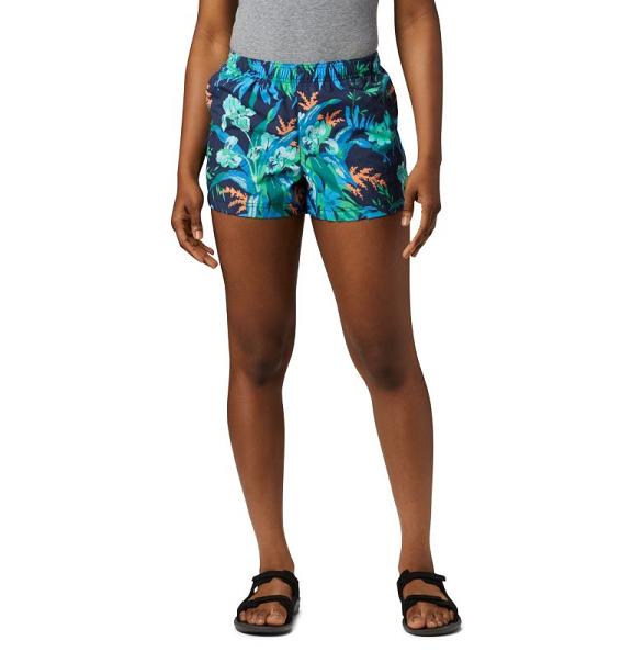 Columbia Sandy River II Shorts Blue For Women's NZ49721 New Zealand